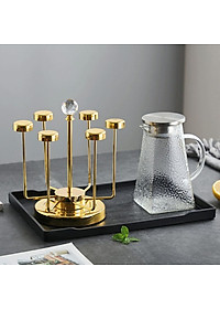 Giá Úp Cốc Đẹp Để Bàn, Giá Để Cốc Chén Inox Cao Cấp Chính Hãng MINIIN Xoay 360 Độ Sang Chảnh Và Tiện Dụng