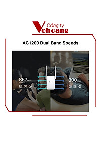 Bộ Mở Rộng Sóng Wifi Mesh TP-Link RE315 Chuẩn AC 1200Mbps - Hàng Chính Hãng