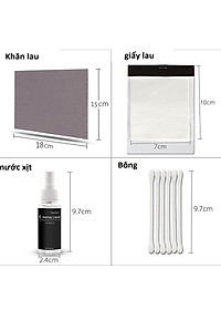 Bộ vệ sinh máy ảnh Cao cấp có túi lưới đựng