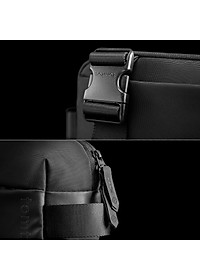 TÚI ĐEO CHÉO TOMTOC (USA) LIGHTWEIGHT CODURA SLING BAG BLACK (H02-A04D) - HÀNG CHÍNH HÃNG