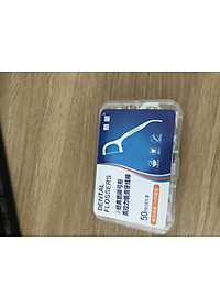 Hộp 50 Tăm Chỉ Nha Khoa Tăm Nhựa Nha Khoa Tiện Dụng Làm Sạch Răng