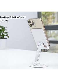 Giá đỡ kệ đỡ cho điện thoại xoay 360 độ hiệu WIWU Destop Rolation Stand ZM-109 - thay đổi chiều cao, xoay mọi góc độ, gấp gọn gàng khi không sử dụng - Hàng nhập khẩu