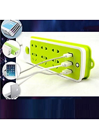 Ổ Điện Đa Năng Chống Giật 3 Cổng USB và 6 Ổ Cắm Thông Minh- Tiện Lợi-An Toàn- Hàng Loại 1-Chính Hãng MINIINN