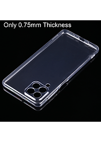 Ốp lưng silicon dẻo trong suốt mỏng 0.6mm cho Samsung Galaxy M53 5G hiệu Ultra Thin độ trong tuyệt đối chống trầy xước - Hàng nhập khẩu