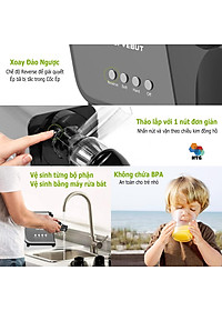 Máy Ép Chậm Ngang LUFVEBUT BP-800 hai tốc độ ép chậm biến đổi, dễ dàng vệ sinh, hàng chính hãng