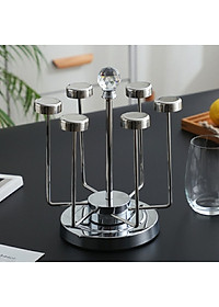 Giá Úp Cốc Đẹp Để Bàn, Giá Để Cốc Chén Inox Cao Cấp Chính Hãng MINIIN Xoay 360 Độ Sang Chảnh Và Tiện Dụng