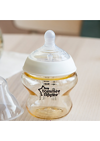 Núm Ty Silicon Siêu Mềm Tự Nhiên Cho Bé Tommee Tippee Natural Start Fast Flow Từ 6 Tháng (Vỉ đôi, tách lẻ)