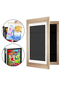 Kids Artwork Frames Changeable Home Decoration Front Open Picture Frame