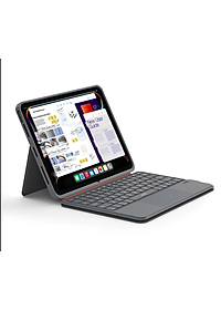Bao Da Kèm bàn phím Dành cho iPad Gen 11 A16 2025 , Gen 10 10.9 inch 2022 Chính Hãng WIWU Mk005 bàn phím kết nối bluetooth có di chuột TrackPad, có Ngăn đựng bút - hàng chính hãng