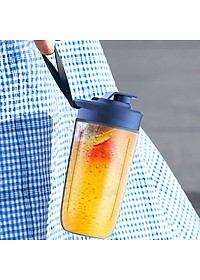 Máy Xay Sinh Tố Mini Cầm Tay Sử Dụng Pin Sạc Cổng USB, Máy Xay Mini 6 Lưỡi Siêu Tiện Lợi - Hàng chính hãng MINIIN (Giao màu ngẫu nhiên)