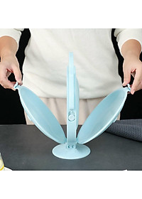 Khay Đĩa Mứt Gấp Gọn Để Bàn - Tích Hợp 3 đĩa Đựng Hoa Quả, Bánh Kẹo, Mứt Tết - Chất Liệu Nhựa ABS Cao Cấp  Chính Hãng MINIIN- Giao Màu Ngẫu Nhiên