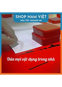 Hộp 60 Miếng Keo Nano 2 Mặt Trong Suốt Chống Nước, Không Để Vết Keo