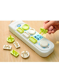 Bịt Ổ Điện chống giật CAO CẤP, bảo vệ an toàn cho bé, 2 chân 3 chân, nhựa ABS siêu bền, chống nhiệt cao cấp