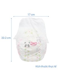 Bỉm - Tã quần Moony Blue size L Girl 44 miếng (Cho bé 9~14kg)