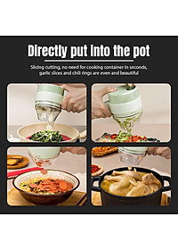 MÁY XAY TỎI, CẮT HÀNH, CẮT RAU CỦ CẦM TAY TIỆN DỤNG