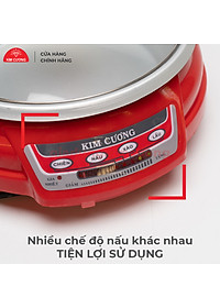 Nồi Lẩu Điện Đa Năng Kim Cương - Dung Tích 3.5 Lít - Hàng Chính Hãng