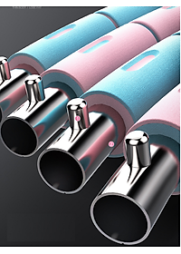 Vòng Lắc Eo Giảm Mỡ Bụng Ống Thép Bọc Mút Xốp - Tùy Chỉnh Độ Nặng - Chính Hãng miDoctor