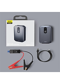 Bộ kích nô acquy kiêm sạc dự phòng 12000mAh Baseus CRJS03-01 - HÀNG CHÍNH HÃNG 