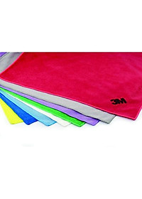 -Khăn lau xe cao cấp vải mịn, siêu đẹp 3M Microfiber Cloth - Nhiều màu đẹp