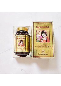 Sắc Nữ Vương hỗ trợ làm đẹp da, cải thiện sinh lý, điều hoà kinh nguyệt phụ nữ hộp 60 viên