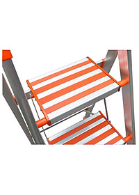 Thang Ghế Nikawa NKA-03 - 3 Bậc - 73cm - Màu Bạc