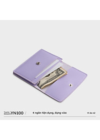 Ví Yuumy ( Thời trang nữ dáng ngắn nắp gập - Ví da Seasand YV100 )