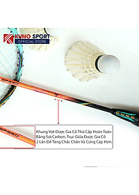Vợt Cầu Lông 4U KUNO Speed K502 Carbon Chính Hãng, Chuyên Tấn Công Phiên Bản Nâng Cấp Mới, Được Lựa Chọn Mức Căng 1 Cây