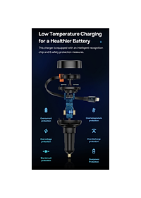 Tẩu sạc dùng trên ô tô tích hợp cáp Type C và iP Cable 60W Baseus Enjoyment Pro Car Charger - Hàng chính hãng