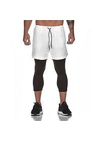 Quần Tập Gym Nam 2 Lớp - Quần Short Thể Thao SQ517