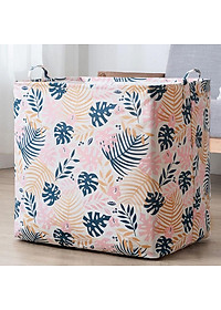 Túi vải đựng chăn màn quần áo cỡ lớn 100L họa tiết giao ngẫu nhiên (TV100L)