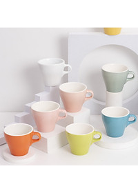 Ly sứ Origami Latte Cup 250ml uống trà cà phê