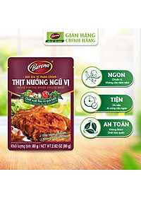 Combo Xốt gia vị hoàn chỉnh Barona: 1 gói Thịt Nướng Hàn Quốc (80gr) + 1 gói Thịt Nướng Ngũ Vị (80gr) + 1 gói Thịt Nướng Sả (80gr)