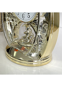 Đồng Hồ Để Bàn Rhythm 4SG768WR18 - Vàng (20.8 x 25.5 x 13.7 cm)