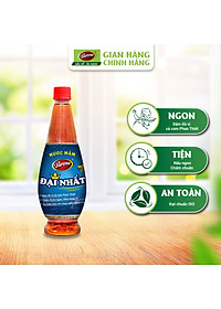 Combo 5 chai Nước Mắm Barona Đại Nhất 12 Độ Đạm - 750ml tặng 1 gói đường Biên Hòa 500gr, Bột ngọt 100gr, 50gr bột ớt