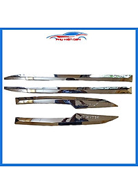 Bộ ốp nẹp sườn Xpander 2018-2019-2020-2021-2022 mạ crom trang trí làm đẹp xe