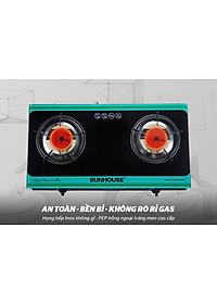 Bếp gas dương hồng ngoại Sunhouse SHB004MT - Hàng Chính Hãng