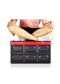 ️GỌN GÀNG️ Hộp Đựng Đồ Tiện Dụng Có Thể Gập Gọn Chịu Sức Nặng Đến 56Kg Để Đồ Cốp Sau Ô Tô