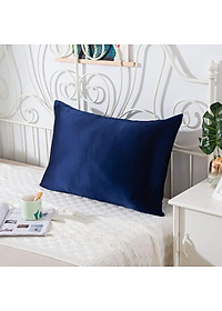 Cặp Vỏ Gối Lụa Cao cấp A - 50x70cm hoặc 60x80cm - mềm mịn mát lạnh