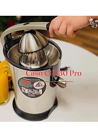 Máy vắt cam Caso CP 330 Pro nón inox - Hàng nhập khẩu