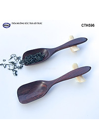 Muỗng Thìa Xúc Trà Gỗ Trắc Cao Cấp Dụng Cụ Trang Trí - CTH596