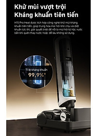 Máy Hút Bụi Lau Sàn Khô & Ướt Dreame H15 Pro Heat 85 Độ C - Hàng Chính Hãng