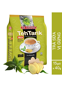 Trà Sữa Vị Gừng Aik Cheong Teh Tarik Halia 4 In 1 (15 Gói x 40g)