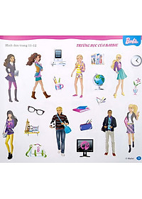 Barbie Bộ Sách Dán Hình Cuộc Sống Nhiều Niềm Vui - Tập 1
