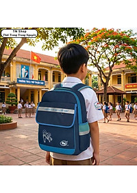 Balo Học Sinh Cấp 1 TN Bags TN.B3014 - Balo Đi Học Cho Bé Trai, Nhẹ Bền, Chống Thấm, Nhiều Ngăn Tiện Lợi