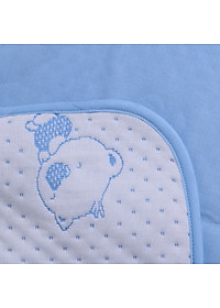 Combo 2 Tấm Lót Chống Thấm VIETMAT Màu Xanh (Size 80 x 120 cm)