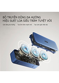 Loa Bluetooth HXSJ V6 Bản Mở Rộng Hỗ Trợ Kết Nối Bluetooth 5.0, Thẻ Nhớ, USB, Công suất 2 loa 10W Nhiều Màu Sắc - Hàng chính hãng