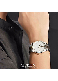 Đồng Hồ Nam Citizen Dây Thép Không Gỉ NH8356-87A - Mặt Trắng