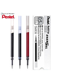 Ruột Bút Ký Nhật Bản Pentel LRN5 | Ngòi 0.5mm | Ngòi Bút Pentel Energel Chính Hãng | 3 Màu Mực