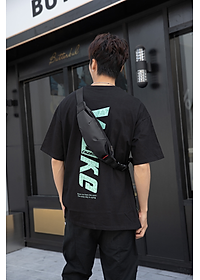 Túi Đeo Ngực Nam Thời Trang Teement, Chống Thấm Nước, Chống Xước, Chất Liệu Vải Oxford Cao Cấp, Thích Hợp Đi Chơi, Du Lịch - Hàng Chính Hãng