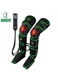 Máy Nén Ép Trị Liệu Suy Giãn Tĩnh Mạch Chân Nikio NK-287 - Massage Chân Bằng Công Nghệ Túi Khí Tân Tiến Với Áp Suất 50 Kpa - Tích Hợp Nhiệt Sưởi Ấm Đầu Gối - Tăng Tuần Hoàn Máu, Hỗ Trợ Cải Thiện Suy Giãn Tĩnh Mạch Và Đau Nhức Chân